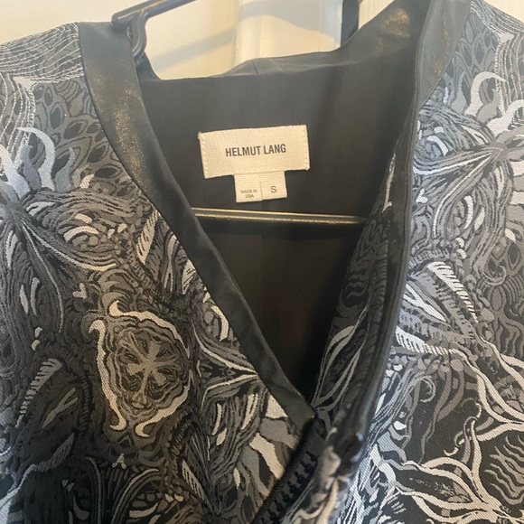 Helmet Lang Printed Moto Jacket - Picture 3 of 4